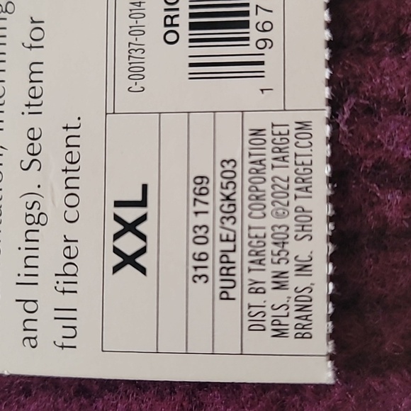 Knox Rose Burgundy Size XXL, Pullover Sweater With Long Sleeves - Picture 6 of 7